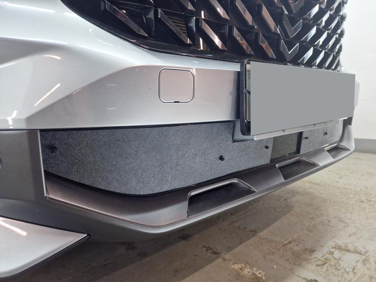 Зимняя заглушка радиатора на стяжке низ для GAC GS8 II