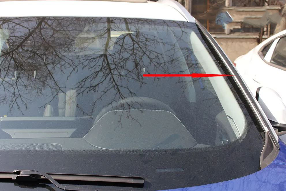 Дефлектор (водосток) лобового стекла для Chery Tiggo 7 Pro I