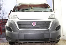 Зимняя заглушка радиатора на стяжке верх 5 частей для Fiat Ducato III Рестайлинг