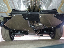 Защита заднего редуктора для Audi Q7 II (4M)