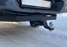 Фаркоп с типом шара E Black для Sollers ST8